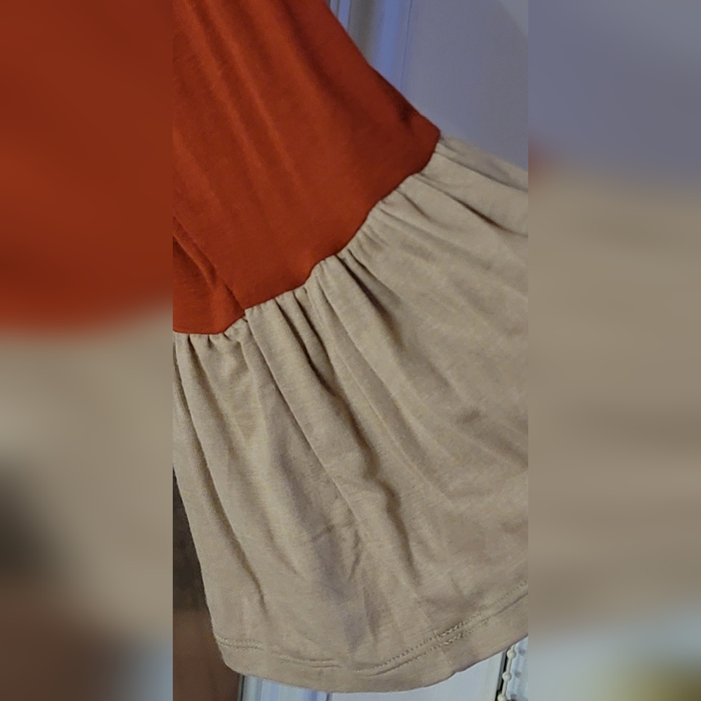 INDIGO SOUL Ruffled Tunic blouse - Picture 3 of 6